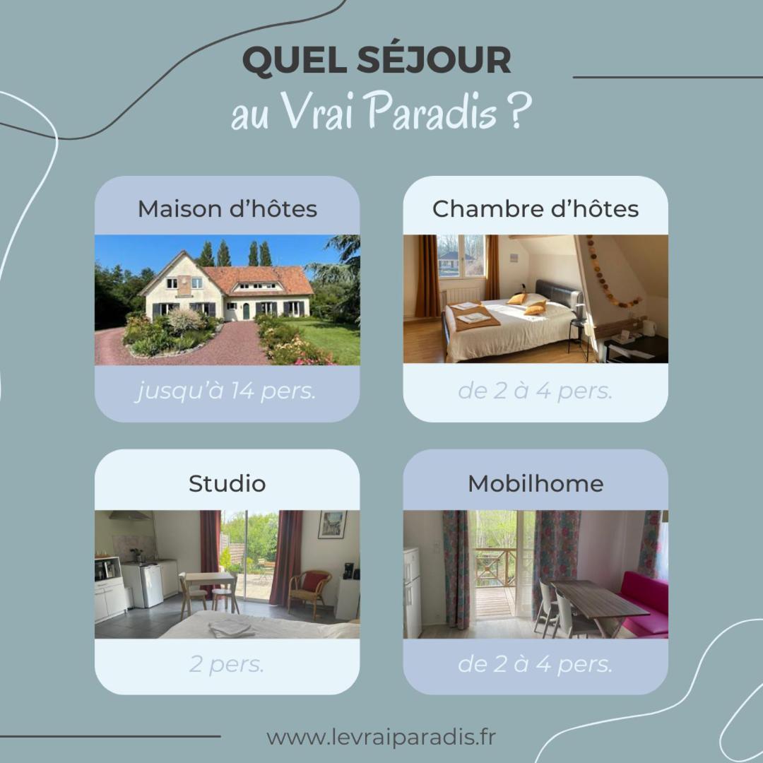 Le Vrai Paradis Estreboeuf Bagian luar foto